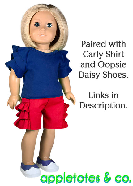 Phoebe Shorts 18 Inch Doll Sewing Pattern