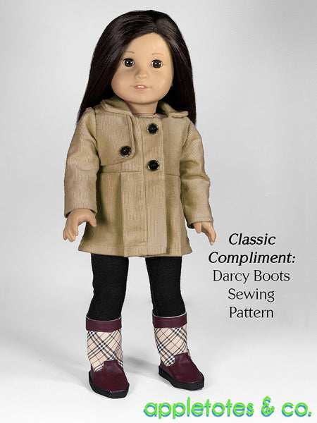 Polly Jacket 18 Inch Doll Sewing Pattern