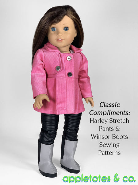 Polly Jacket 18 Inch Doll Sewing Pattern