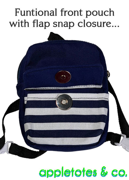 Prep School Backpack Sewing Pattern for 18 Inch Dolls