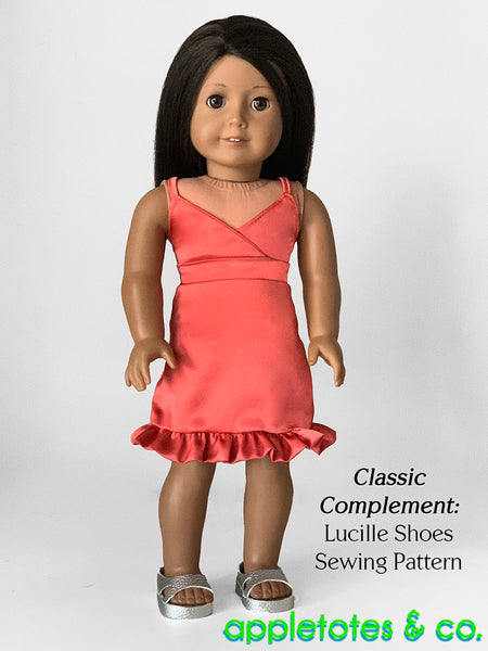 Regina Dress 18 Inch Doll Sewing Pattern