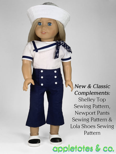 Sailor Hat 18 Inch Doll Pattern