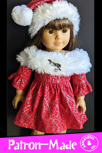 Serefina Dress 18 Inch Doll Sewing Pattern