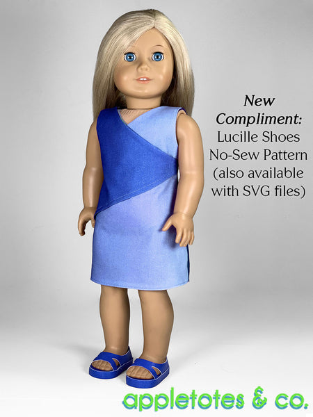 Shannon Dress 18 Inch Doll Sewing Pattern