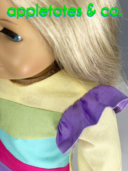 Casey Play Dress Sewing Pattern for 18 Inch Dolls