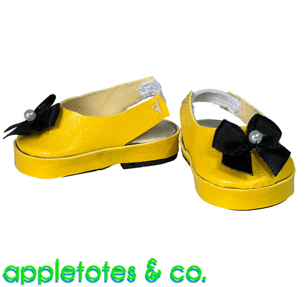Slingback Shoes Sewing Pattern for 14 Inch Dolls
