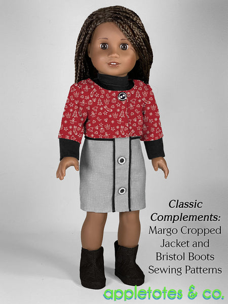 Sonoma Jumper Ensemble 18 Inch Doll Sewing Pattern