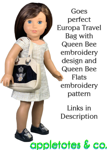 Sophia Dress Sewing Pattern for 18 Inch Dolls