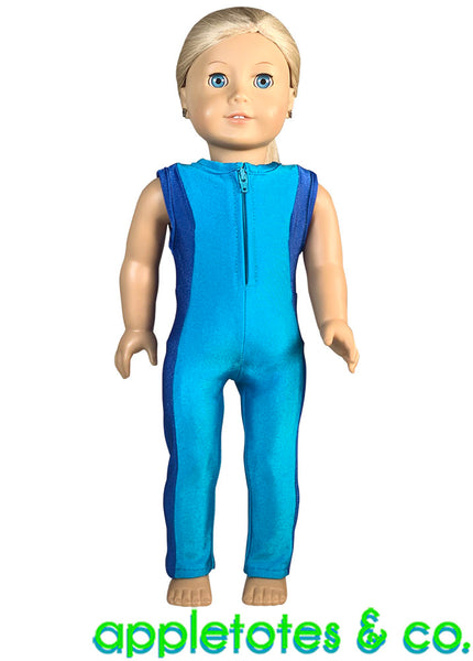 Surf Suit Sewing Pattern for 18 Inch Dolls