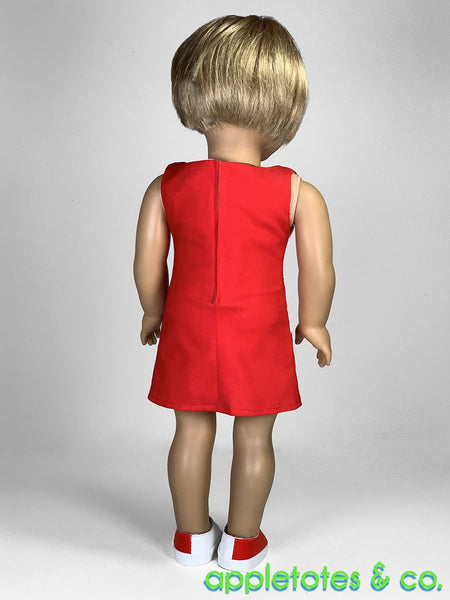 Swirl Dress 18 Inch Doll Sewing Pattern