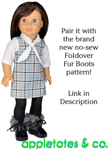 Tamara Dress Sewing Pattern for 18 Inch Dolls