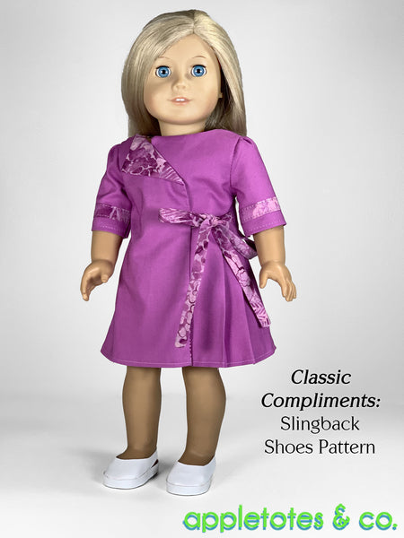 Tanya Dress 18 Inch Doll Sewing Pattern