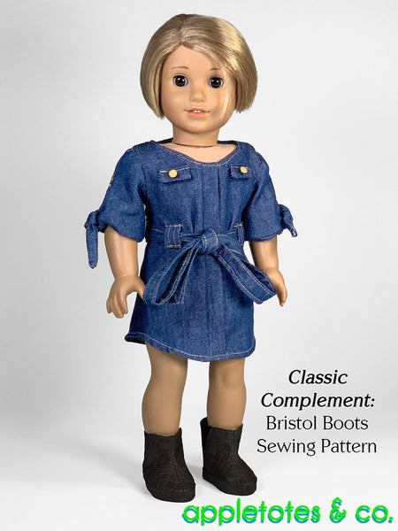 Valerie Dress 18 Inch Doll Sewing Pattern