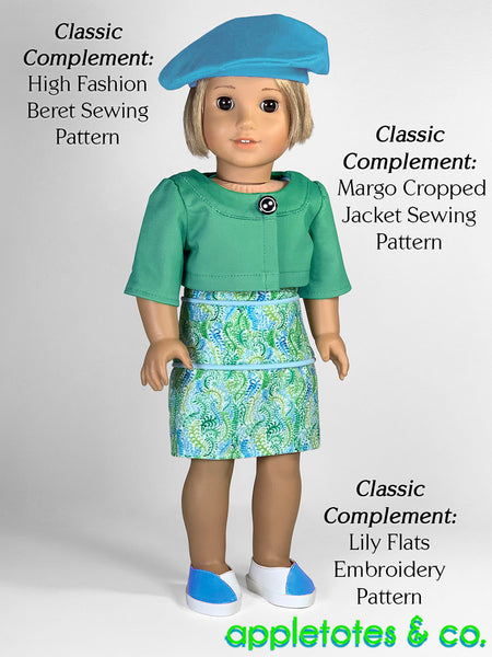 Veronica Dress 18 Inch Doll Sewing Pattern