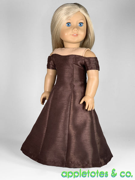 Vivian Gown 18 Inch Doll Sewing Pattern