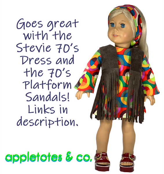 Free Western Vest Sewing Pattern for 18 Inch Dolls