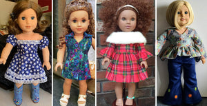 Patron Made Doll Patterns August 2022