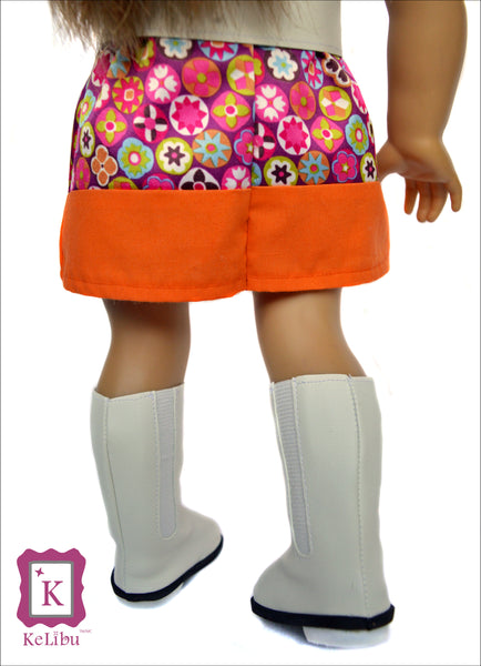 Go-Go Boots 18 Inch Doll Sewing Pattern