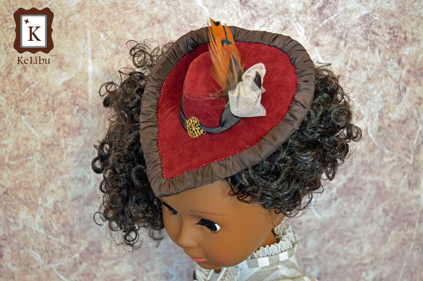 Perched Hat 18 Inch Doll Sewing Pattern