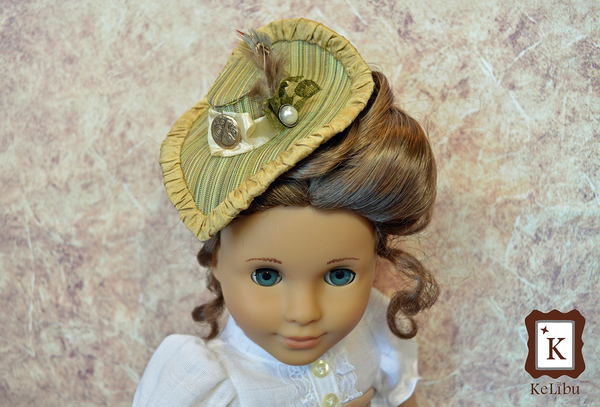 Perched Hat 18 Inch Doll Sewing Pattern