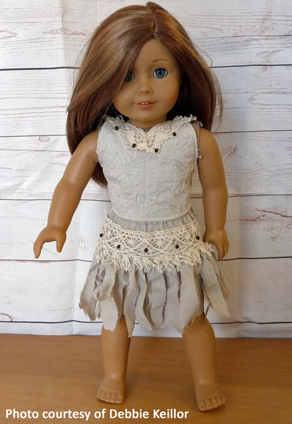 Ethereal Fairy Costume 18 Inch Doll Sewing Pattern