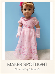 Customer-made Eloise Dress 18 Inch Doll Sewing Pattern
