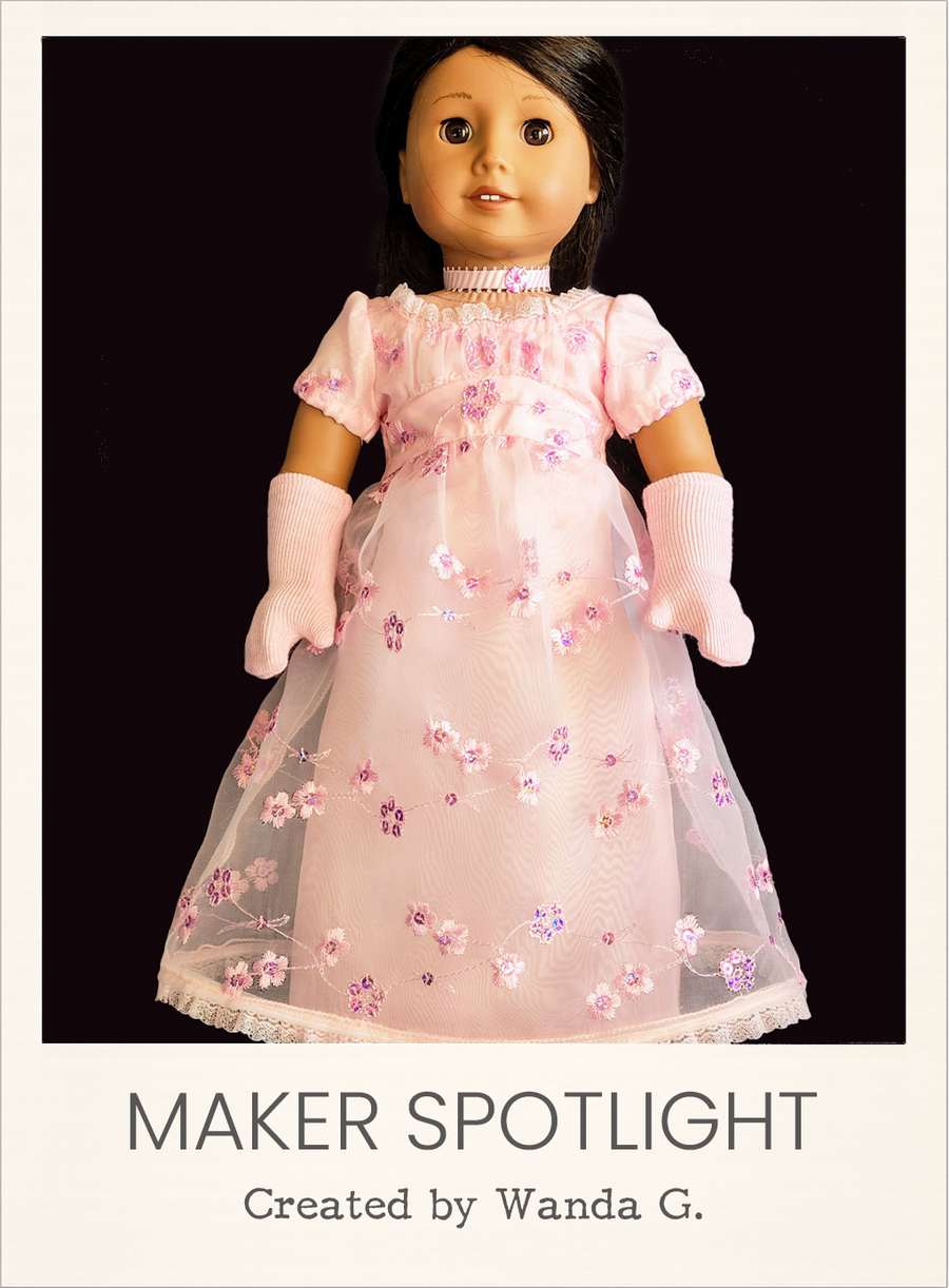 Eloise Dress 18 Inch Doll Sewing Pattern