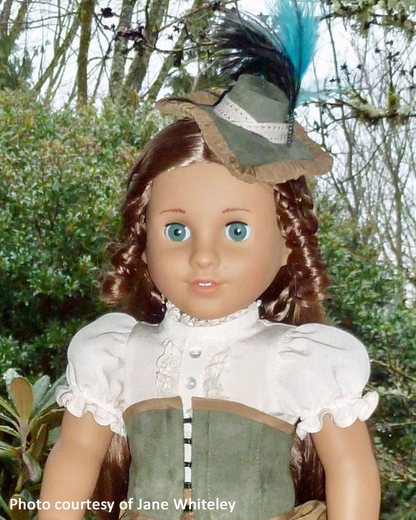 Perched Hat 18 Inch Doll Sewing Pattern
