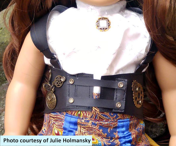 Steampunk Separates Waist Cincher 18 Inch Doll Sewing Pattern