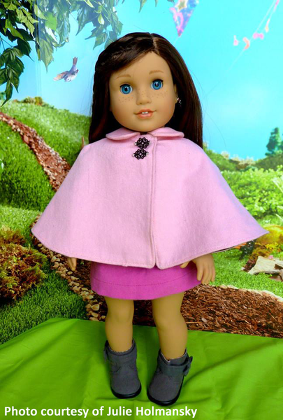 Capelet 18 Inch Doll Sewing Pattern