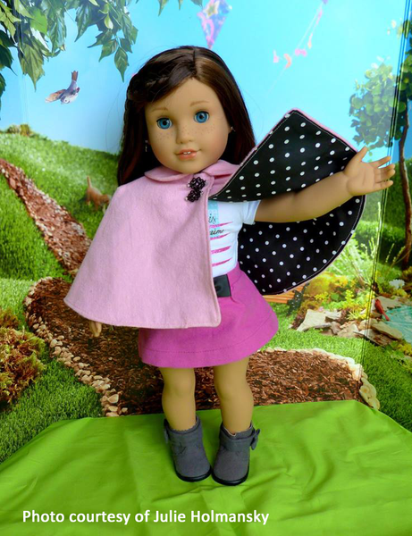 Capelet 18 Inch Doll Sewing Pattern