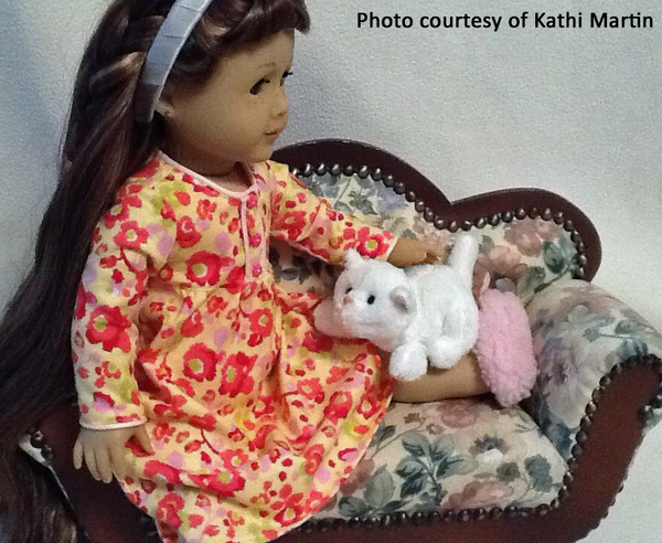 Winter and Summer PJs Inch Doll Sewing Pattern