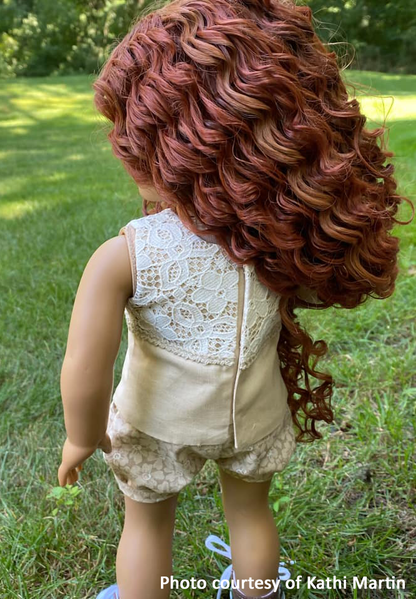Lace on Top 18 Inch Doll Sewing Pattern