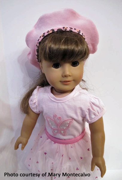 Beret 18 Inch Doll Sewing Pattern