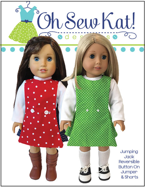 Jumping Jack 3-in-1 18 Inch Doll Sewing Pattern