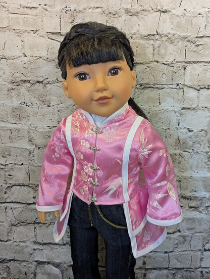 Steampunk Jacket 18 Inch Doll Sewing Pattern