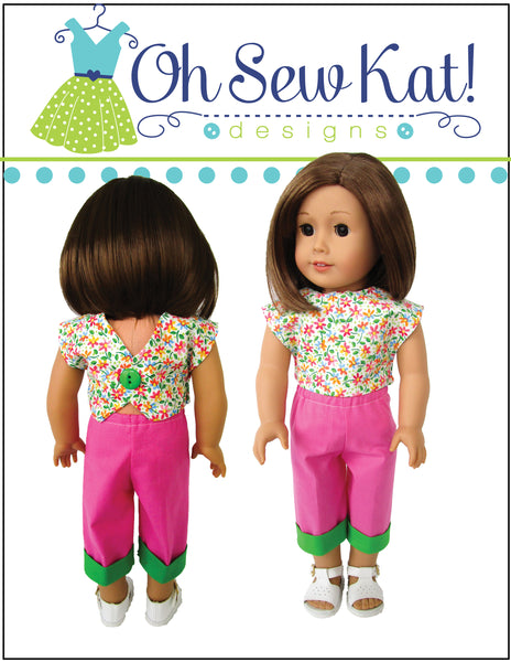 Picnic Play 3-in-1 18 Inch Doll Sewing Pattern