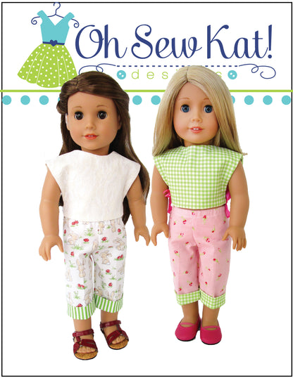 Picnic Play 3-in-1 18 Inch Doll Sewing Pattern
