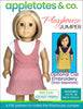 Playhouse Jumper Sewing Pattern for 18 Inch Dolls