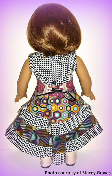 Steampunk Separates Bustle Layer Skirt 18 Inch Doll Sewing Pattern