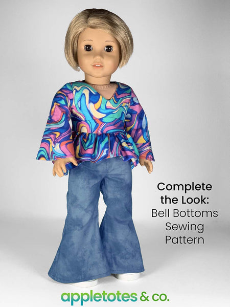 Alanis Top 18 Inch Doll Sewing Pattern