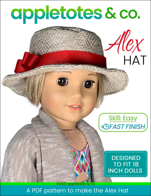 Alex Hat 18 Inch Doll Pattern