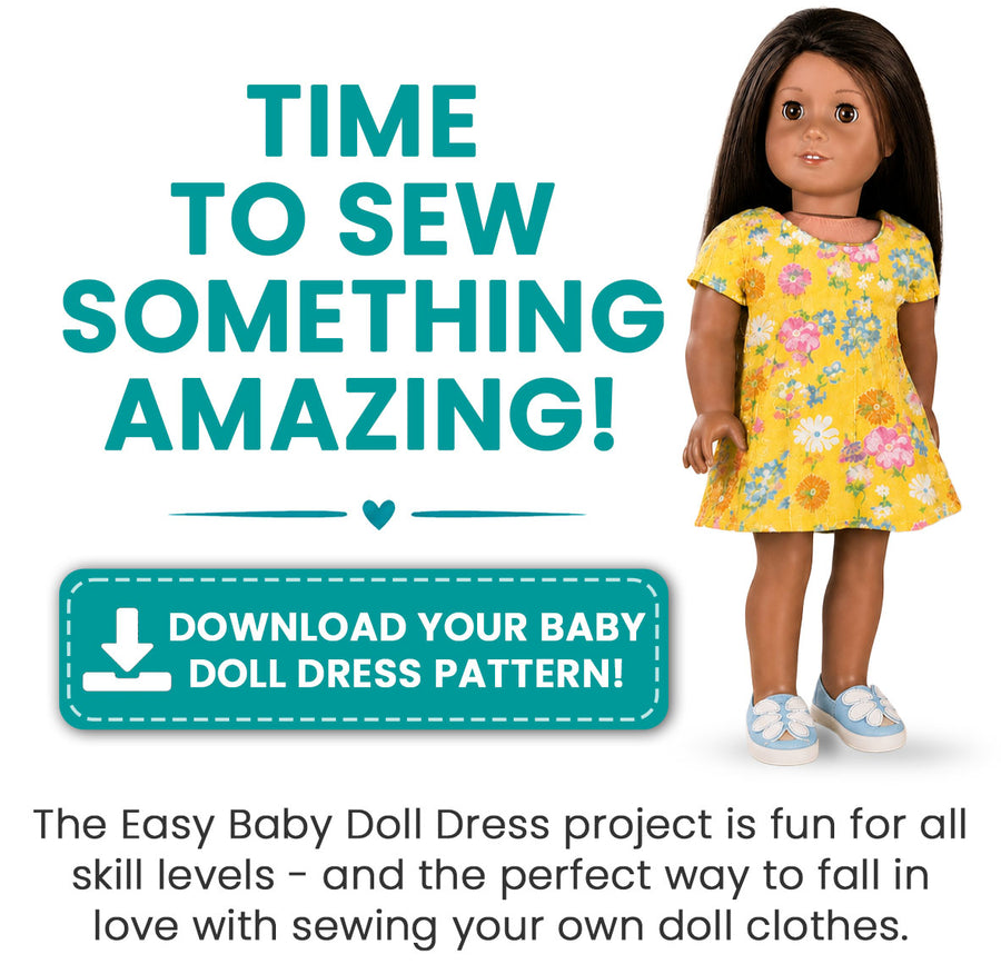 Download your free Baby Doll Dress pattern