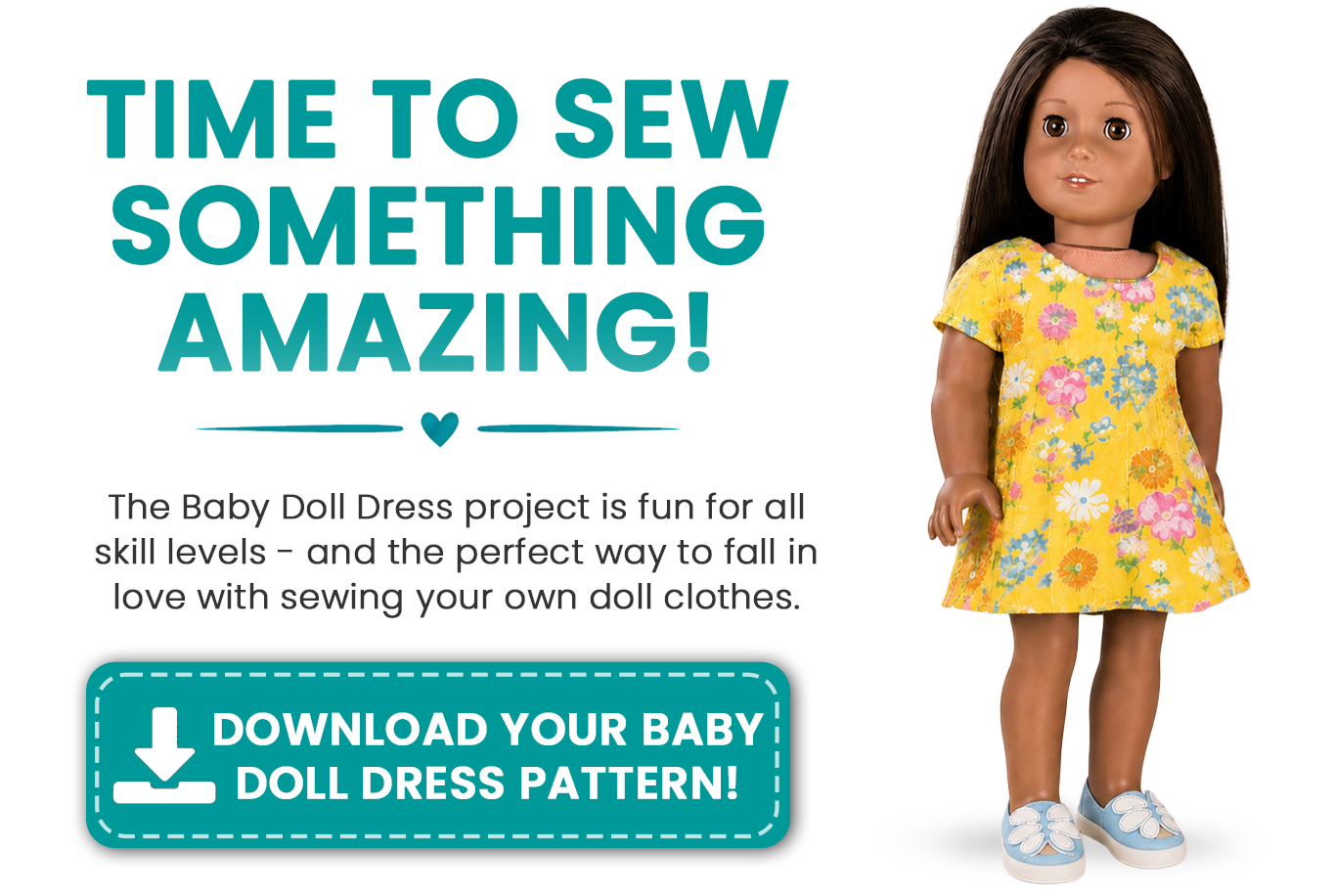 Download your free Baby Doll Dress pattern