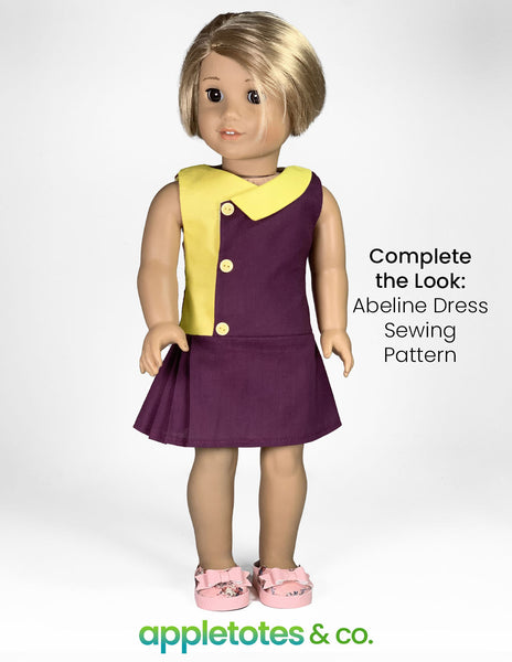 No-Sew Bella Shoes 18 Inch Doll Pattern