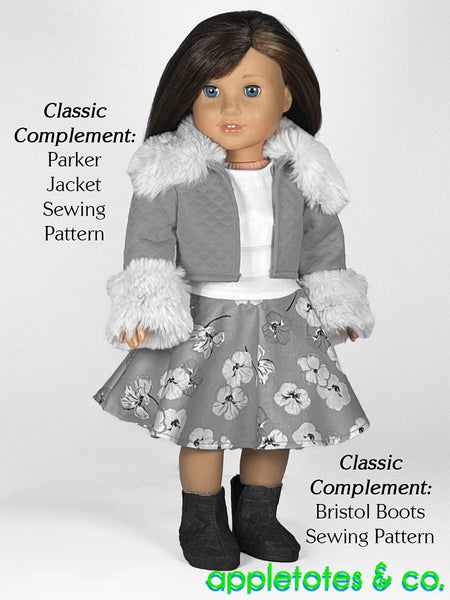 Blaire Dress 18 Inch Doll Sewing Pattern