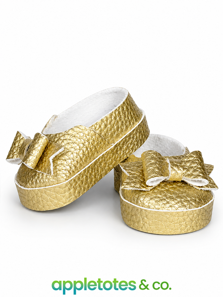 No-Sew Bella Shoes 18 Inch Doll Pattern