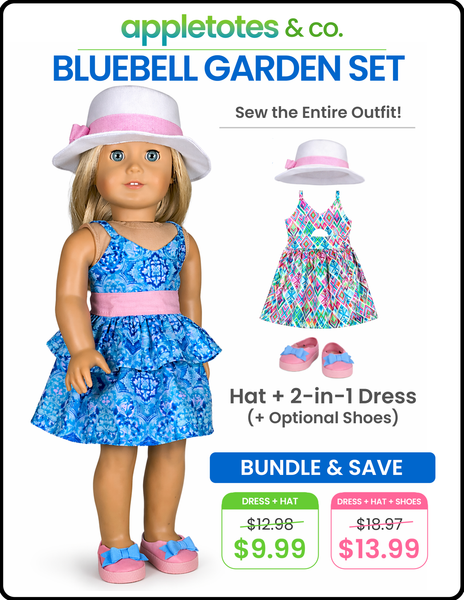 Bluebell Garden Set: Three-Pattern Bundle