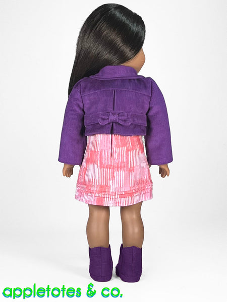 Bree Jacket 18 Inch Doll Sewing Pattern