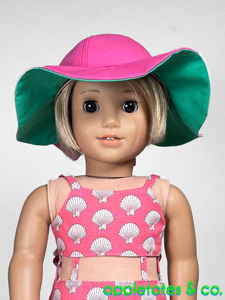 California Hat 18 Inch Doll Sewing Pattern